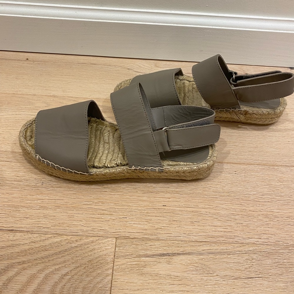 Vince platform espadrille sandals